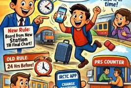 Miss Your Train? Not Anymore: Railways lets you change boarding point till last 30 minutes