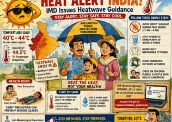 Heat Alert Across India: IMD Flags Rising Risk, Urges Immediate Precautions