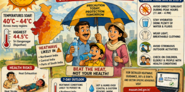 Heat Alert Across India: IMD Flags Rising Risk, Urges Immediate Precautions