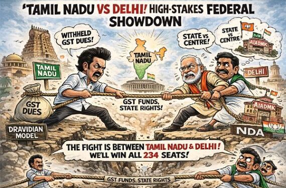 ‘Tamil Nadu Vs Delhi’: Stalin turns polls into high-stakes federal showdown