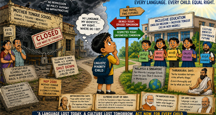 ‘Mother Tongue Matters’: Linguistic minorities flag silent crisis in ‘Model State’ Gujarat’s civic schools