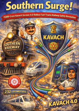 Southern Surge: ₹208-Crore Kavach Drive Puts SR at the Heart of India’s Safety Revolution