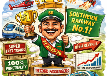 Southern Railway scripts record-breaking FY26 with unmatched passenger power