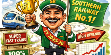 Southern Railway scripts record-breaking FY26 with unmatched passenger power