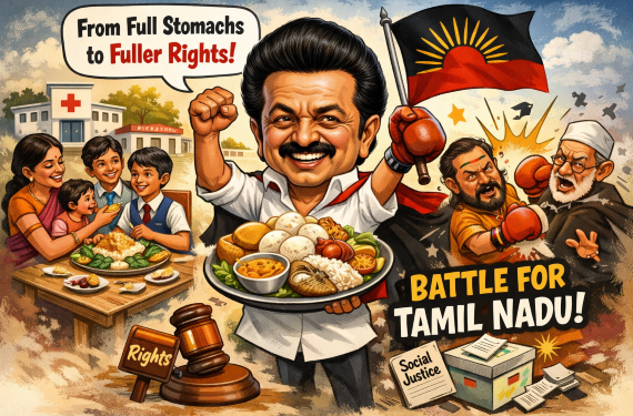 ‘Welfare with a will’: Stalin pitches Tamil Nadu Model as poll game-changer, targets BJP on minority fears
