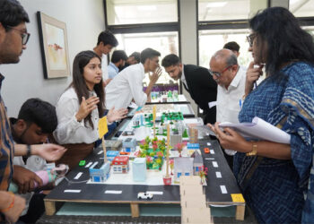 Blueprints of tomorrow: Student innovators reimagine cities & bridges at Adani University