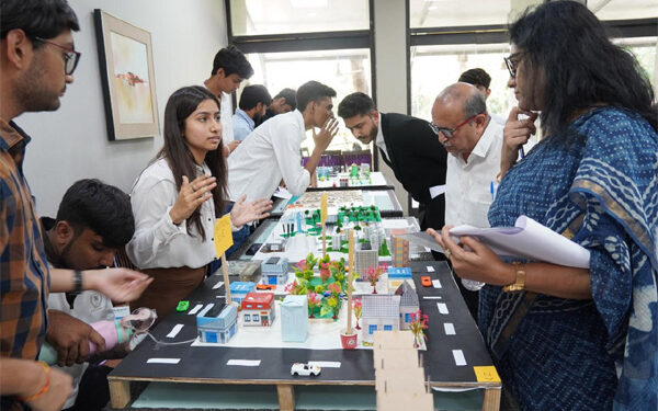 Blueprints of tomorrow: Student innovators reimagine cities & bridges at Adani University