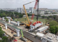 1,360-tonne giant flies over tracks: Bullet Train project pulls off engineering feat in Ahmedabad