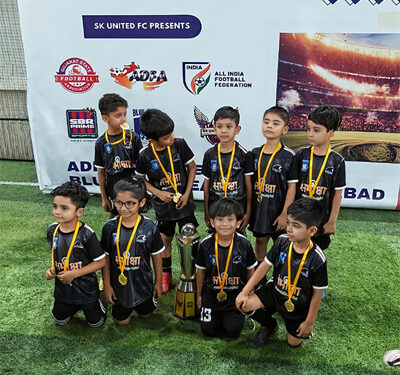 Little champs, big dreams: Kahaani FC lifts Blue Cubs U8 title in Goal-Fest