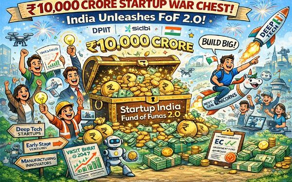 ₹10K-cr startup war chest: India unleashes FoF 2.0 to fuel deep-tech dreams & next-gen Unicorns