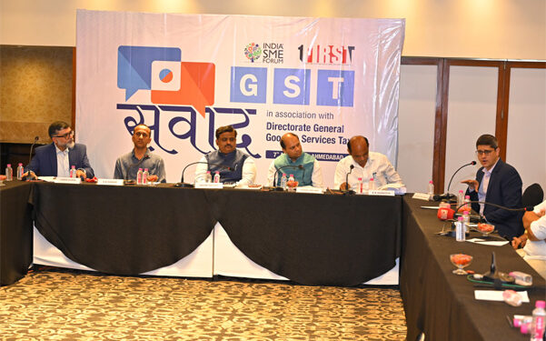 GST growing pains: MSMEs flag compliance drag, seek refund reforms at Ahmedabad Samvaad