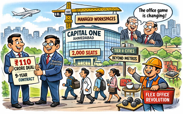 ₹110-cr bet on flex offices: DevX’s mega deal redraws India’s workspace map beyond metros