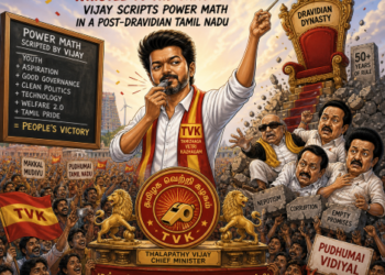 Whistle to the throne: Vijay scripts power math in a post-Dravidian Tamil Nadu