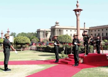Nation Salutes General Anil Chauhan: CDS Receives Grand Guard of Honour on Retirement