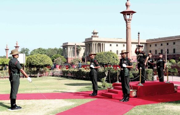 Nation Salutes General Anil Chauhan: CDS Receives Grand Guard of Honour on Retirement