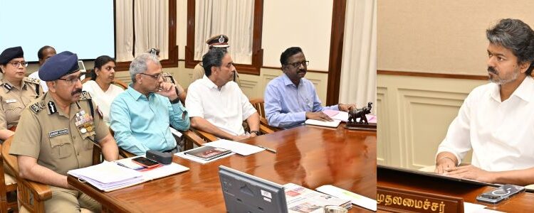 TN CM C Joseph Vijay Holds Urgent High-Level Meeting on Law & Order Amid Rising Public Concern