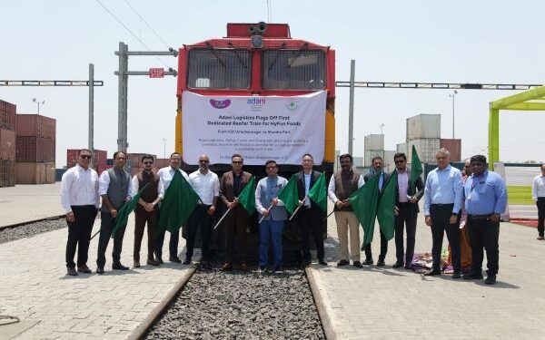Adani Logistics Launches Dedicated Reefer Rail Corridor for HyFun Foods Exports via Mundra Port