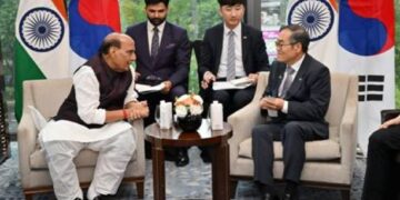 India–South Korea Defence Ties Get Strategic Booster as Rajnath Singh Pushes Joint Military Innovation