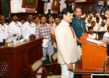 From Silver Screen to Assembly Floor: CM Vijay Takes Oath as MLA Amid Roaring TVK Show of Strength