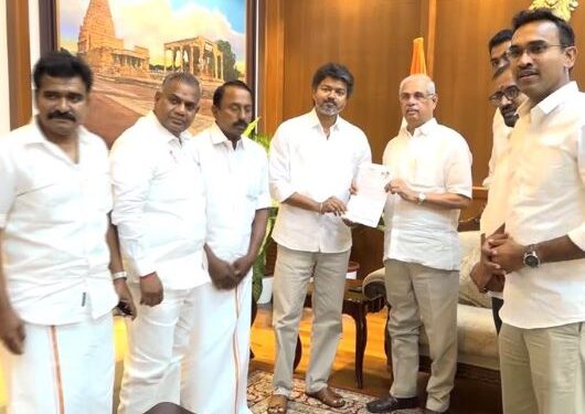 48-hour countdown to power: Vijay stakes claim as Governor sets floor-test clock ticking