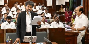‘Whistle’ Roars in Assembly: CM Vijay Wins Explosive Floor Test With 144 Votes, AIADMK Rebels Trigger Political Earthquake in TN