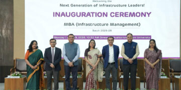 ‘Build infrastructure that builds lives’: Dr Priti Adani’s clarion call inspires Adani University’s new MBA cohort