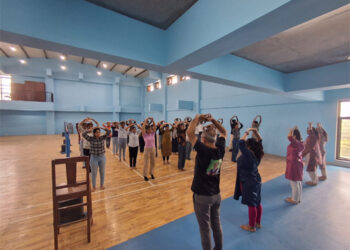 From classroom to calmness: Navgujarat College inspires a wellness revolution through yoga