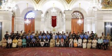 Nation salutes its finest: President honours India’s bravest with Gallantry Awards at Defence Investiture Ceremony 2026