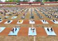 From soldiers to children, yoga unites the Dakshin Bharat Army Family in a celebration of health and harmony