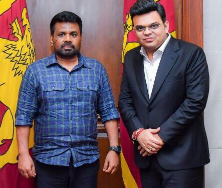 Cricket beyond boundaries: Jay Shah, Sri Lankan President chart roadmap for grassroots revolution and global growth
