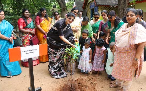 Planting hope, growing futures: S Rly women’s organisation leads green mission at Ashraya School