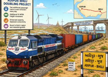 ₹493-Cr Adipur-Bhuj doubling project leads Indian Railways’ ₹1,209-Cr infra push to power connectivity, logistics and safety