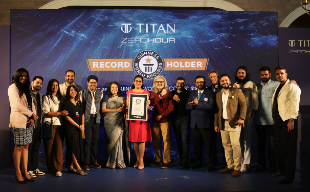 Titan Dives Into History: Zero Hour Watch Sets Guinness World Record 52.1 Metres Underwater