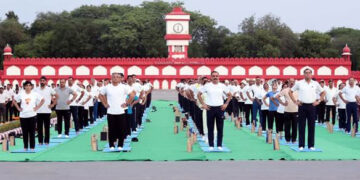 8.3 Lakh NCC cadets unite on yoga mats, strengthening the nation’s body, mind and spirit
