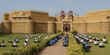 38,000 NCC cadets roll out their yoga mats across Gujarat, powering a healthier India