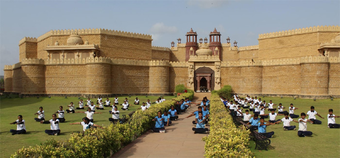 38,000 NCC cadets roll out their yoga mats across Gujarat, powering a healthier India