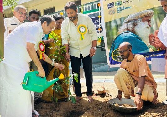 Cauvery Calling Launches Ambitious 12-Crore Tree Plantation Drive on World Environment Day