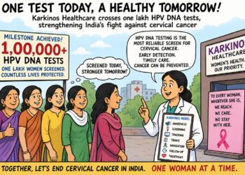 One lakh women, one powerful shield: Karkinos scales HPV DNA screening to push back cervical cancer in India