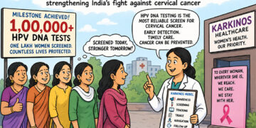 One lakh women, one powerful shield: Karkinos scales HPV DNA screening to push back cervical cancer in India