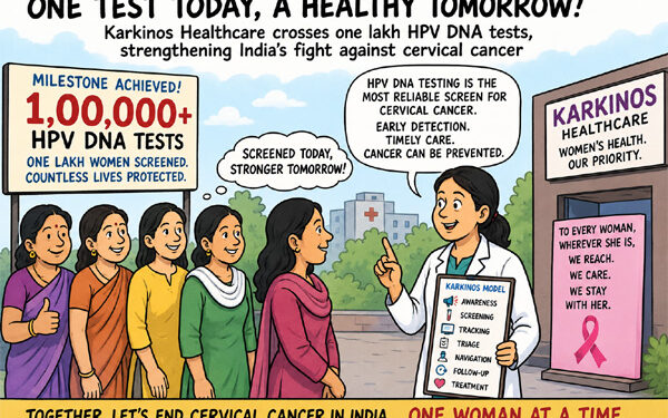 One lakh women, one powerful shield: Karkinos scales HPV DNA screening to push back cervical cancer in India