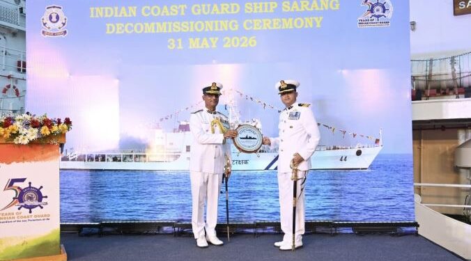 Farewell to a Sea Sentinel: Coast Guard Ship Sarang Bows Out After 27 Years of Service to the Nation