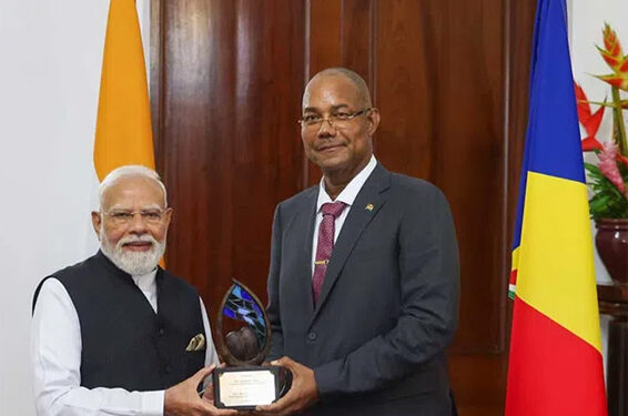 India-Seychelles ties reach new horizon as Modi receives nation’s highest Blue Economy Honour