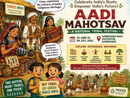 Where India’s tribal soul comes alive: Aadi Mahotsav brings the nation’s indigenous legacy to Ahmedabad
