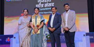 “Dream Big, Lead Boldly, Build Bharat”: Rivaba Jadeja inspires 2K young minds as Gujarat’s future architects pledge to make the state India’s No.1
