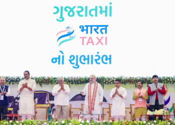 ‘Stay with Bharat Taxi, Bharat Taxi will always stand with you’: Amit Shah unveils driver-owned mobility revolution from Gujarat
