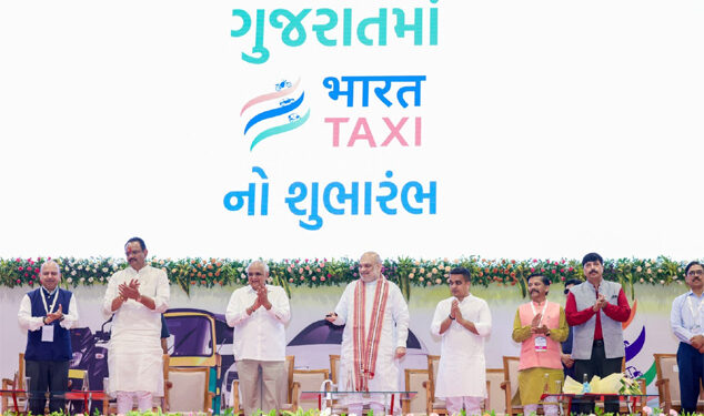 ‘Stay with Bharat Taxi, Bharat Taxi will always stand with you’: Amit Shah unveils driver-owned mobility revolution from Gujarat