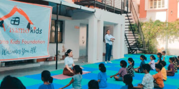 Young minds, healthy futures: Yoga Day initiative inspires Visamo children to embrace wellness