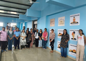 From classroom stress to inner strength: C. C. Sheth College unleashes the mind-boggling power of yoga