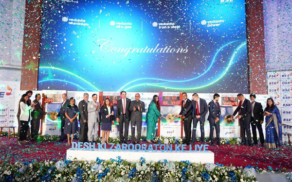 Vedanta rings the bell on a new era: 4 corporate titans debut in India’s biggest simultaneous demerger listing