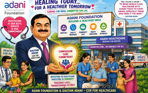 Healing with purpose: Adani Group’s 2,000-bed health city to reserve half its capacity free for the poor in City of Joy